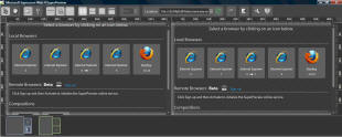 Select a browser.